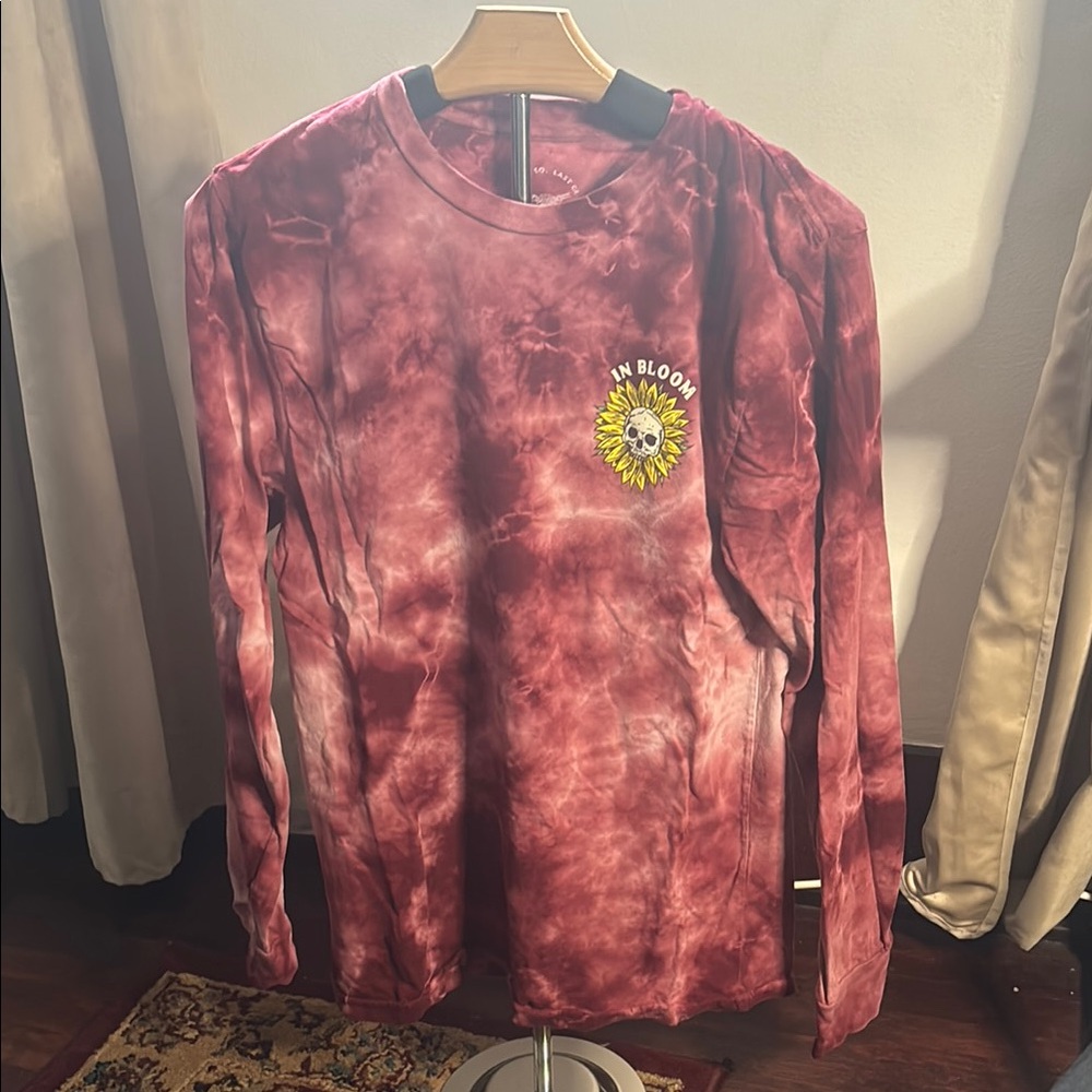 In Bloom Tie-Dye Long Sleeve Shirt
